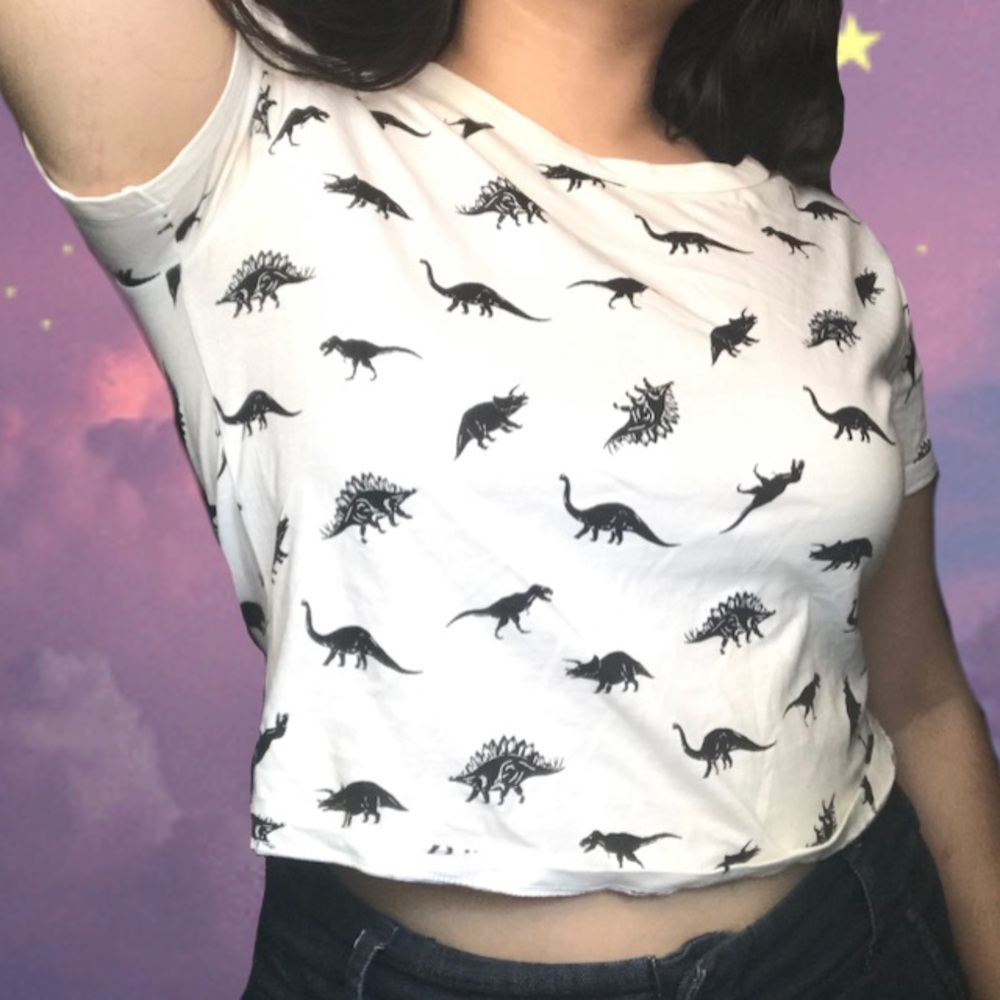 Dinosaur crop top 🦕🦕